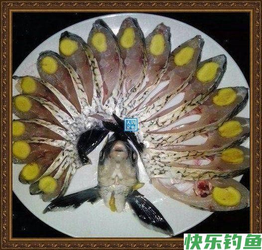 长江野钓武昌鱼，鱼味“孔雀开屏”做法，鲜美武昌鱼让人直流口水